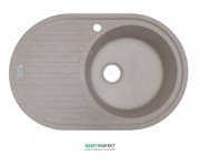 Мийка для кухні Adamant Ellipsis 770х500 мм штучний граніт терра 4824296101007