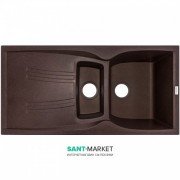 Мийка для кухні Adamant New line plus 980х500 мм штучний граніт mokko 4824296100812