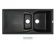 Мойка для кухни Adamant New line plus 980х500 мм искусственный гранит графит 4824296100813