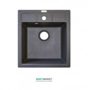Мойка для кухни Adamant Brick 460х515 мм искусственный гранит серый 4824296101204