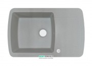 Мийка для кухні Adamant Optimaks 780х500 мм штучний граніт світло-сірий 4824296101109