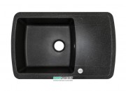 Мойка для кухни Adamant Optimaks 780х500 мм искусственный гранит графит 4824296101113