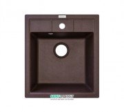 Мойка для кухни Adamant Brick 460х515 мм искусственный гранит коричневый 4824296101205