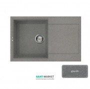 Мойка для кухни Adamant Horizon 790х500 мм искусственный гранит серый 4824296101504