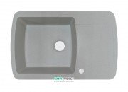 Мойка для кухни Adamant Optimaks 780х500 мм искусственный гранит светло-серый 4824296101109