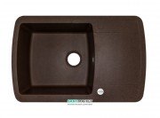 Мийка для кухні Adamant Optimaks 780х500 мм штучний граніт mokko 4824296101112