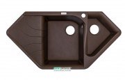 Мойка для кухни Adamant Spirit 1000х500 мм искусственный гранит коричневый 4824296101305