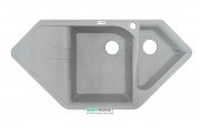 Мийка для кухні Adamant Spirit 1000х500 мм штучний граніт old stone 4824296101310