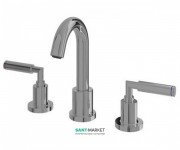 Змішувач для раковини TOTO врізний на 3 отвори дворичажний хром TX119LEL