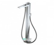 Змішувач для ванни TOTO Jewelhex підлоговий з душовою лійкою одноважільний хром DM324CF