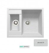 Мойка для кухни Adamant Duplex 615х500 мм искусственный гранит old stone 4824296101610