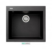 Мийка для кухні Adamant Univer 560х500 мм штучний граніт чорний 4824296102103