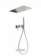 Душова система прихованого монтажу Tres 3V сталь 21027301AC