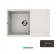 Мойка для кухни Adamant Horizon 790х500 мм искусственный гранит mokko 4824296101512