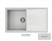 Мойка для кухни Adamant Novak 860х500 мм искусственный гранит old stone 4824296102010