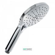 Душова лійка Tres Ø130 мм з гідромасажем 3 типи струменя хром 29974903