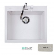 Мийка для кухні Adamant Univer 560х500 мм штучний граніт авена 4824296102106