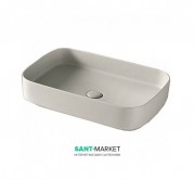 Раковина для ванной Cielo Shui Comfort накладная прямоугольная белый SHCOLAR60-MU