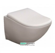 Унитаз Cielo Fluid подвесной без сиденья белый глянцевый FLVS