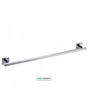 Тримач для рушників Tres Cuadro Tres 60 см настінний метал хром 10763603