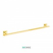 Тримач для рушників Tres Cuadro Tres 60 см настінний метал золото 10763603OR