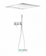 Душова система прихованого монтажу Tres 3V білий матовий 21027303BM