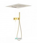 Душова система прихованого монтажу Tres 3V золото 21027303OR