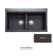 Мийка для кухні Adamant Similar 860х510 мм штучний граніт mokko 4824296102212