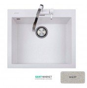 Мойка для кухни Adamant Univer 560х500 мм искусственный гранит терра 4824296102107