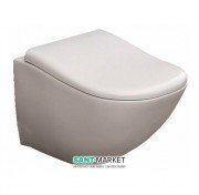 Унітаз Cielo Fluid підвісний без сидіння білий глянсовий FLVS