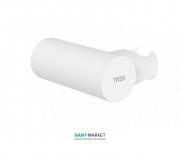 Тримач для душу Tres регульований латунь білий матовий 06183901BM