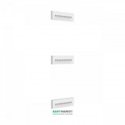 Гидромассажные форсунки Tres Showers с антиизвестковым покрытием латунь белый матовый 29951505BM