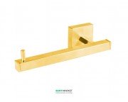 Держатель для туалетной бумаги Tres Cuadro Tres настенный золото матовый 10763606OM