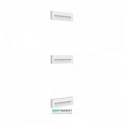 Гидромассажные форсунки Tres Showers с антиизвестковым покрытием латунь белый матовый 29951505BM