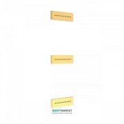 Гидромассажные форсунки Tres Showers с антиизвестковым покрытием золото 29951505OR