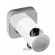 Шланговое подключение Tres Loft colors с держателем для душа белый/хром 20018201BL