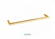 Тримач для рушників Tres Max-Tres 40 см настінний метал золото матовий 11463601OM