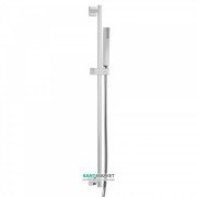 Душовий гарнітур зі штангою Tres Cuadro латунь хром 107934