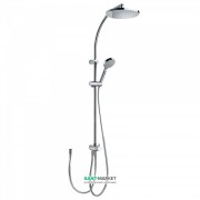 Душова система Tres з верхнім і ручним душем латунь хром 161476