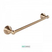 Тримач для рушників Tres Retro-Tres 40 см настінний метал зістарена латунь 5246360151