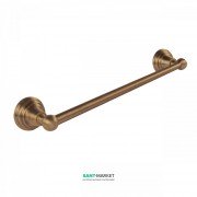 Тримач для рушників Tres Retro-Tres 40 см настінний метал зістарена латунь матовий 02463601LM