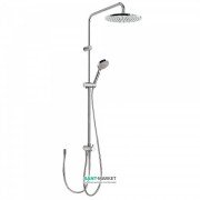 Душевая система Tres Eco-Term с верхним и ручным душем латунь хром 161475