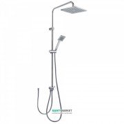 Душова система Tres з верхнім і ручним душем латунь хром 20047501