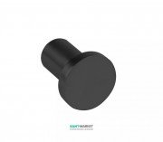 Крючок для ванной Tres Max-Tres одинарный черный матовый 16163620NM