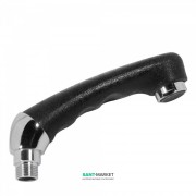 Душова лійка Tres одноважільний для перукарні чорний/хром 9134450