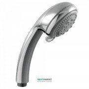 Душевая лейка Tres Plus Ø82 мм с гидромассажем 3 типа струи хром 134823