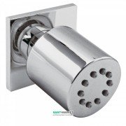 Гідромасажна форсунка Tres з 1 видом поворотного струменя хром 29951503