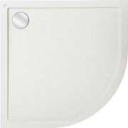 Душовий піддон Roca Aeron 80х80 см чверть кола штучний камінь цемент A276283300