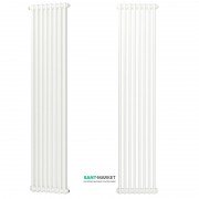 Радіатор центрального опалення Zehnder Charleston 460 X 1792 білий 2180-10-9016-3470-SMB