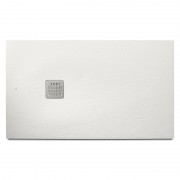 Душовий піддон Roca Terran 200х100 см штучний камінь білий AP017D03E801100